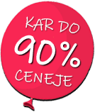 Do kar 90% popusta na pakete gostovanja!
