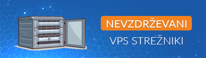 Nevzdrževani VPS strežniki