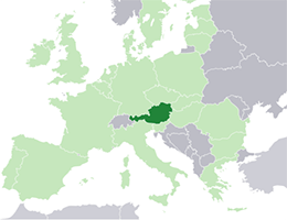 Avstrija lokacija