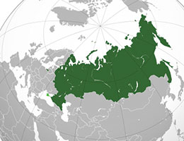 Rusija lokacija