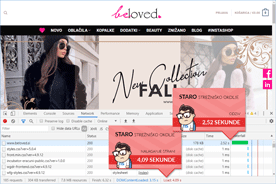 Beloved.si - DevTools pred prenosom