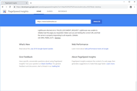 Bodimodna.si - PageSpeed Insights pred optimizacijo