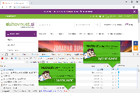 Duhovnost.si - DevTools po optimizaciji