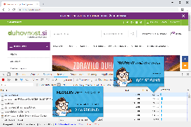 Duhovnost.si - DevTools po prenosu