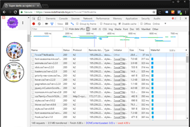 Kidsfriends.toys - DevTools po optimizaciji