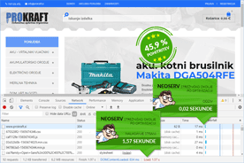Prokraft - DevTools po optimizaciji