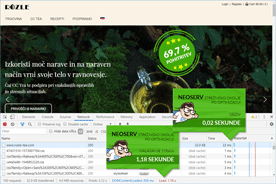 Rozle-tea.com - DevTools po optimizaciji