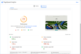 The-Lab.hr - PageSpeed Insights po optimizaciji