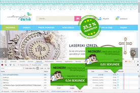 Ustvarjalnidotik.si - DevTools po optimizaciji