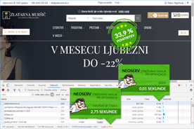 Zlatarnamursic.si - DevTools po prenosu