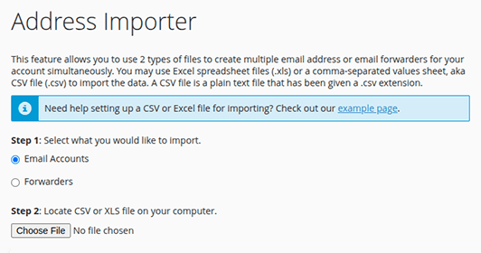 Import Email Mailboxes